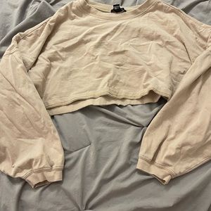 Forever 21 cropped sweater